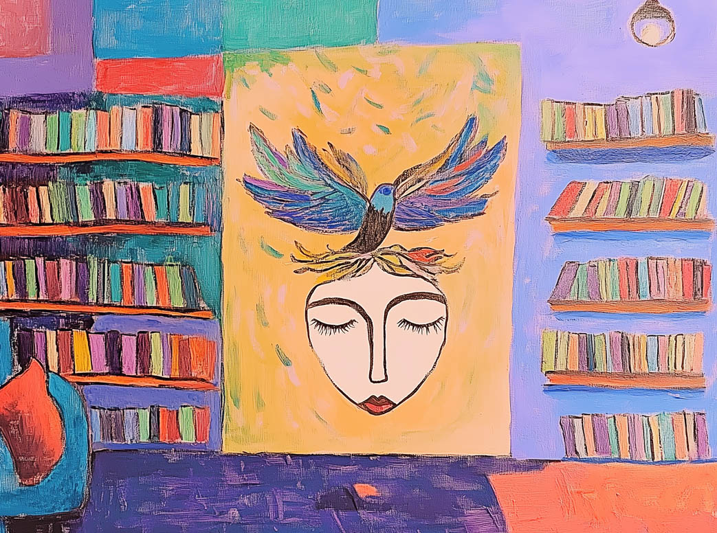 library head bird library head bird