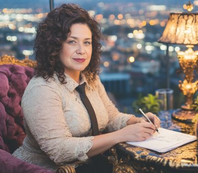 Laurie boss writer lady side crop copy